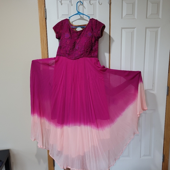 Georgette long dress - Picture 3 of 6